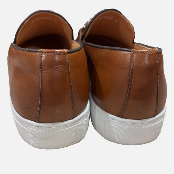 Marc Nolan Boardwalk Shoes Men\'s 7 Slip On Loafers Casual Leather Horse bit EUC main image 6